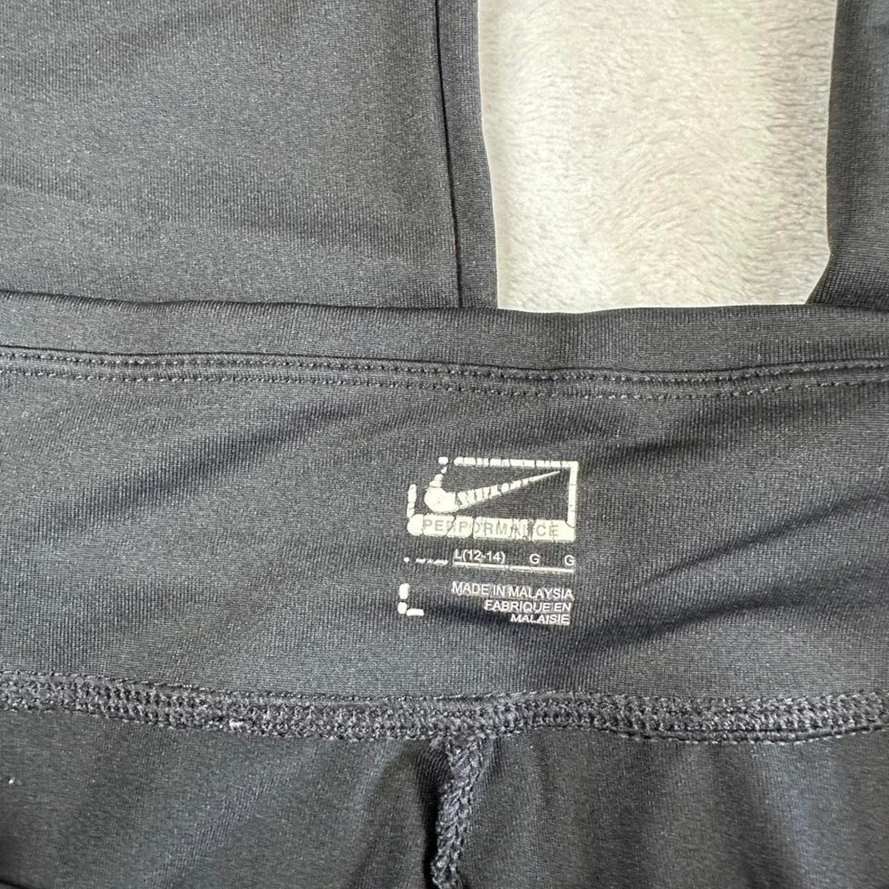 Nike black flare track pants Y2K vintage athletic